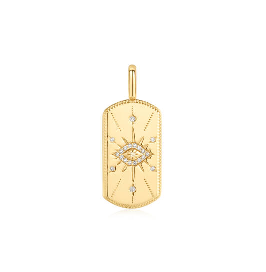  Pop Charms - Silber / 14kt GP - Zirkonia